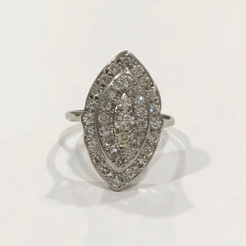 Bague BAGUE MARQUISE DIAMANTS 58 Facettes