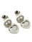 Boucles d'oreilles CHOPARD. Boucles d’oreilles Happy Amore diamants 58 Facettes