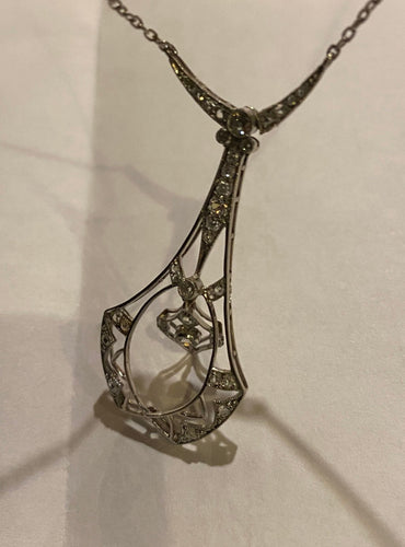 Collier Collier pendentif, diamants 58 Facettes