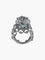 Bague Bague Pierre synthétique Or Blanc et Diamants 58 Facettes
