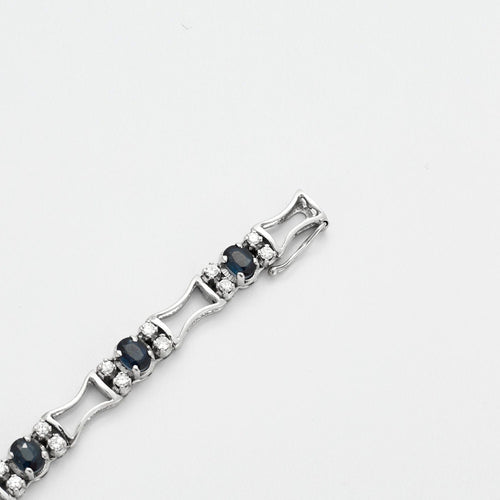 Bracelet Bracelet Saphirs Diamants 58 Facettes 230456