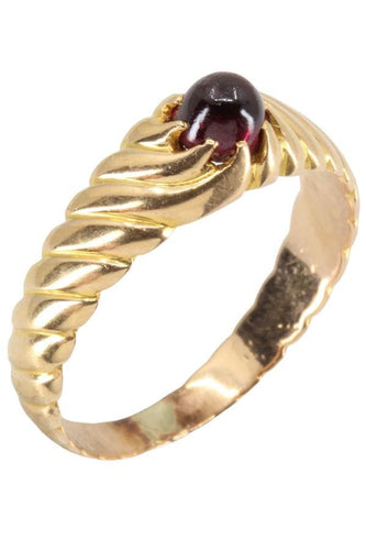 Bague BAGUE JONC GRENAT MODERNE 58 Facettes 044421