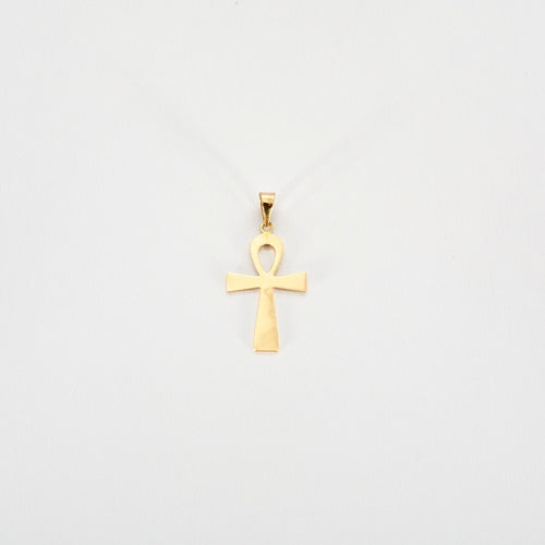 Pendentif Pendentif Croix Ankh Or Jaune 58 Facettes