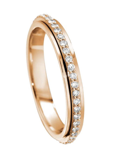 Bague 53 PIAGET - Bague Possession Or rose Diamants 58 Facettes G34P1A53