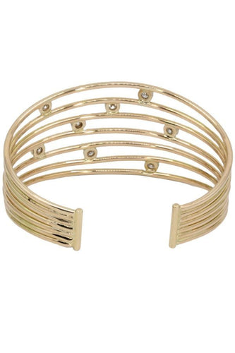 Bracelet BRACELET JONC OUVERT DIAMANTS 58 Facettes 053611