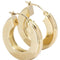 Boucles d'oreilles CRÉOLES MODERNE 58 Facettes 067001