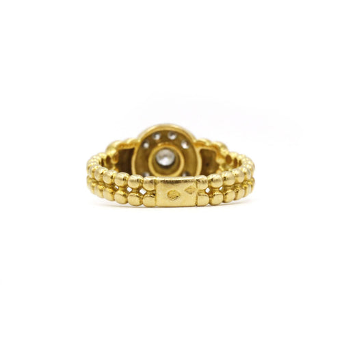 Bague Bague Or jaune & diamants 58 Facettes 220341R