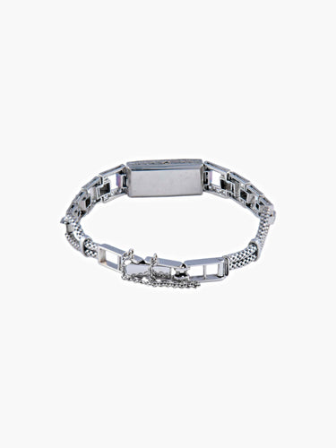 Bracelet Bracelet Art déco et pavage de diamants 58 Facettes