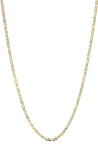 Collier CHAINE MAILLE MARINE PLATE 58 Facettes 058271