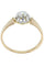 Bague 53 SOLITAIRE ANCIEN DIAMANT 0.27 CARAT 58 Facettes 054331