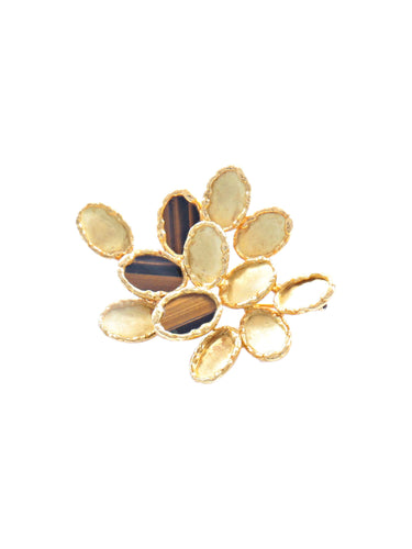 Broche Broche CHAUMET Oeil de tigre 58 Facettes