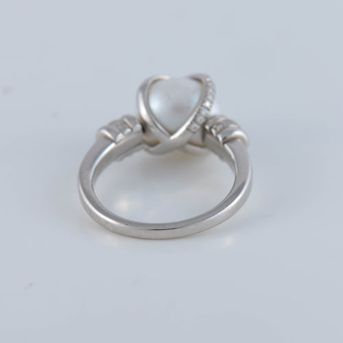 Bague 54 FRED - Bague "Baie des Anges" Perle Diamants 58 Facettes