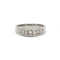 Bague 52 Bague Or blanc Diamants 58 Facettes 240018R