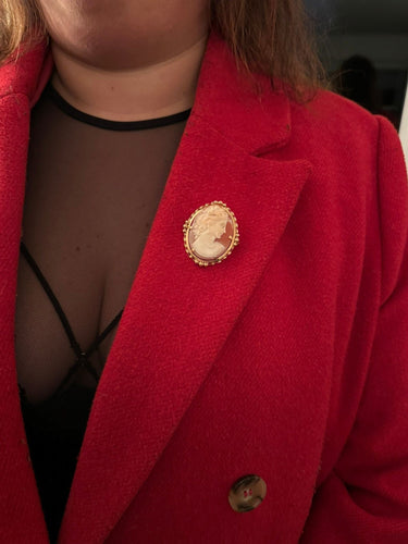 Pendentif Pendentif Broche Camée Coquillage 58 Facettes 3114/1