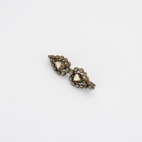 Broche BROCHE EN ARGENT DIAMANTS 58 Facettes