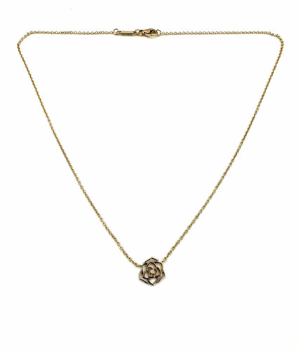 Collier PIAGET. Collier « Rose » or rose et diamant 58 Facettes