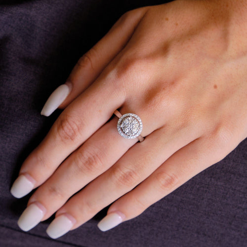 Bague 54.5 Bague Diamants tailles brillant et baguette 58 Facettes EL2-63