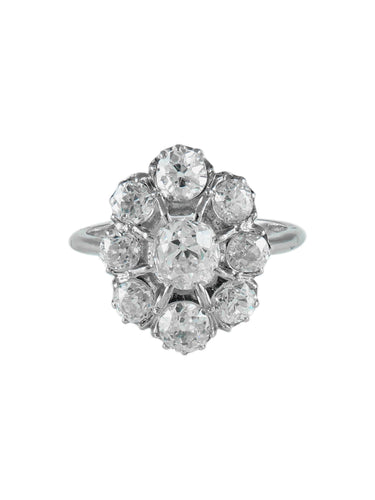 Bague Bague Marguerite Diamants 58 Facettes