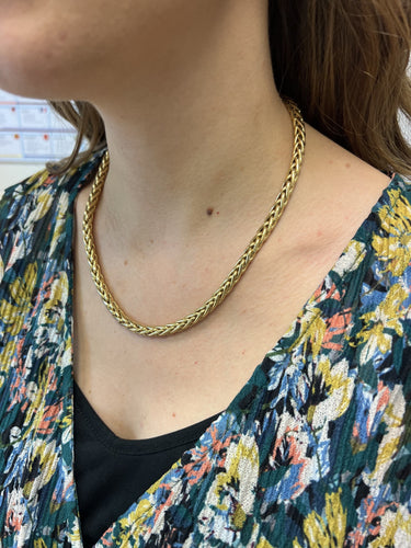 Collier Collier Maille Palmier en Or jaune 58 Facettes 20400000628