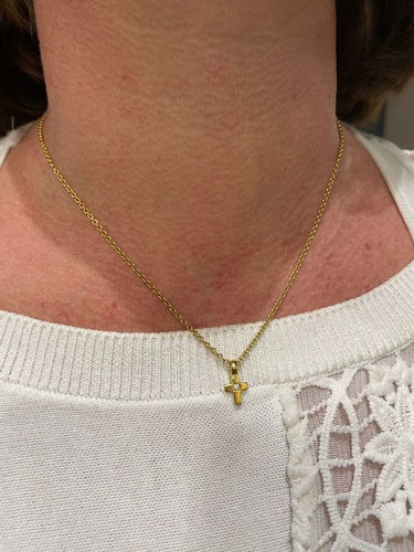 Collier COLLIER CROIX DIAMANT 58 Facettes 060951