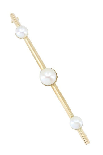 Broche BROCHE ANCIENNE PERLES 58 Facettes 052401