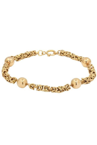 Bracelet BRACELET BOULES MAILLE FANTAISE 58 Facettes 042321