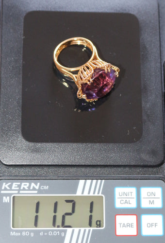 Bague Bague COCKTAIL améthyste FLEUR 58 Facettes 437