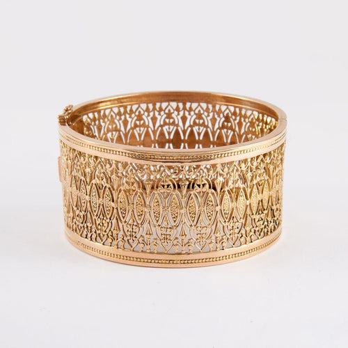 Bracelet Bracelet manchette filigrané 58 Facettes