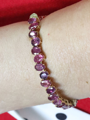 Bracelet Bracelet Rubis Diamants 58 Facettes P3