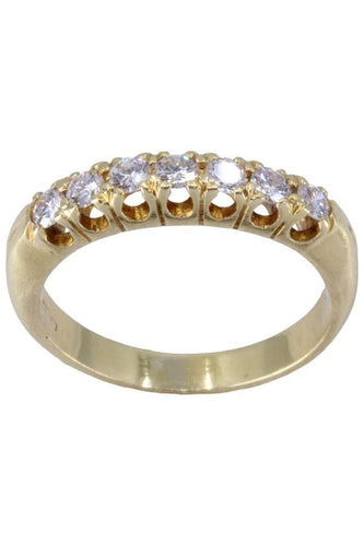 Bague 54 BAGUE JARRETIÈRE DIAMANTS 58 Facettes 075851