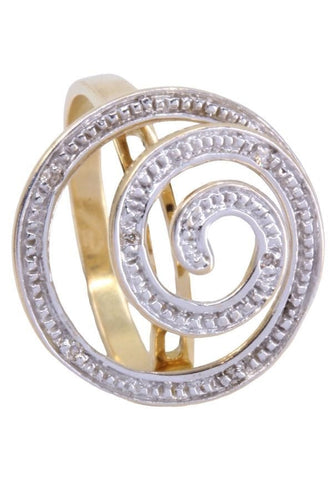 Bague 54 BAGUE TOURBILLON DIAMANTS 58 Facettes 071261