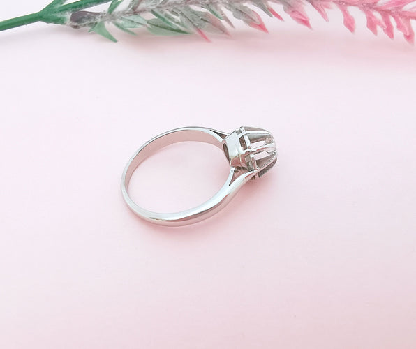 Bague Bague Ancienne solitaire Diamant 0,20ct 58 Facettes AA 1611