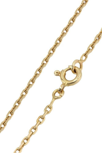 Collier CHAINE MAILLE FORÇAT DIAMANTÉE 58 Facettes 050811