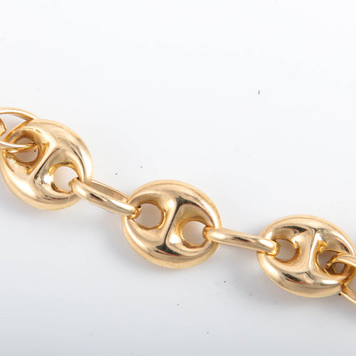 Bracelet BRACELET OR JAUNE MALLE GRAIN DE CAFE 58 Facettes LP 931