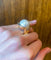 Bague 50 Bague Perle Mabé 58 Facettes