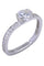 Bague DINH VAN - BAGUE SOLITAIRE FLORE 58 Facettes 072671