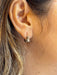 Boucles d'oreilles Dormeuses ancienne diamants 58 Facettes