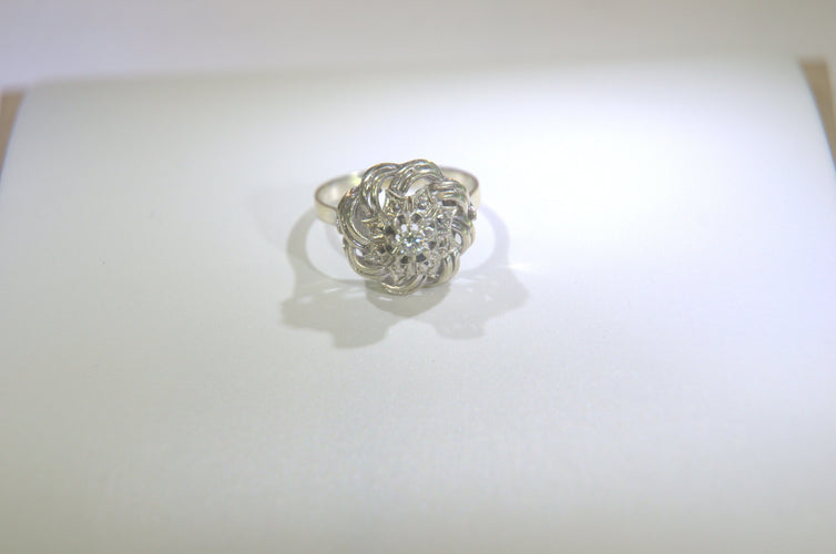 Bague Bague Tourbillon Diamant 58 Facettes