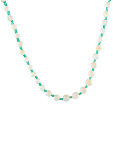 Collier Collier Opales et Emeraudes 58 Facettes 14/172