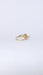 Bague 57.5 Vintage ring of 18 carat yellow gold with 17 brilliant cut diamonds VVSI 58 Facettes