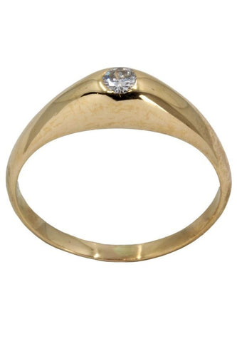 Bague 54 BAGUE JONC DIAMANT 58 Facettes 055051