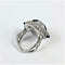 Bague 52 Bague en Or blanc, Pierre Noire & Diamants 58 Facettes 20400000642