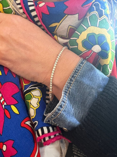 Bracelet Bracelet Tennis Diamants Or 58 Facettes BRA98