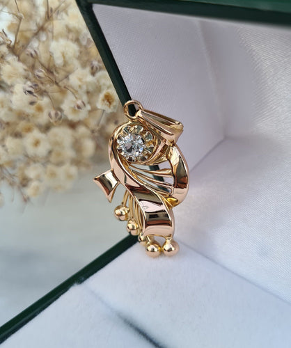 Pendentif Pendentif Or violonné 58 Facettes 385