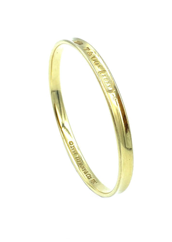 Bracelet TIFFANY & Co. Bracelet jonc or jaune 58 Facettes