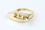 Bague 55 Bague citrine en or jaune 18 carats 58 Facettes 111.66245-53