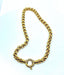 Collier Collier or jaune mailles rondes 58 Facettes AB240