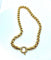 Collier Collier or jaune mailles rondes 58 Facettes AB240