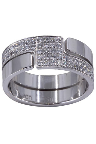 Bague DINH VAN - BAGUE SEVENTIES MOYEN MODÈLE 58 Facettes 076841