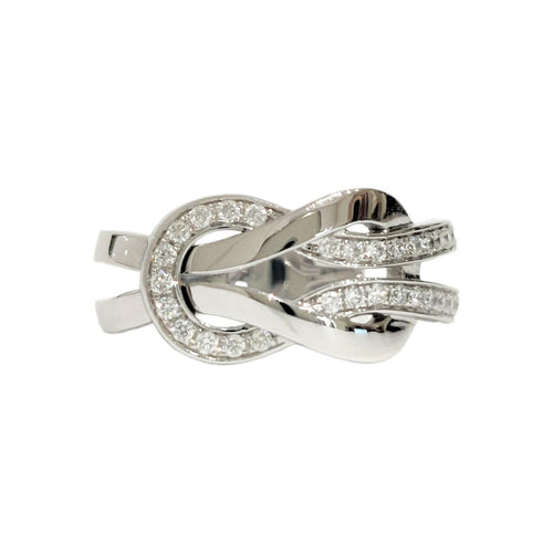 Bague 53 Bague Fred "Chance Infinie" semi-pavée 58 Facettes 1-1241/1